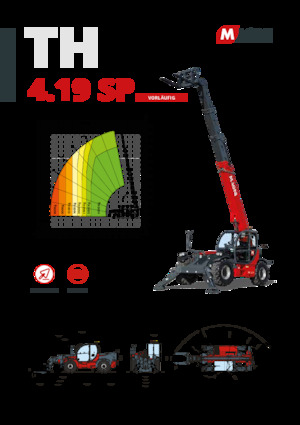 Telescoopladers MAGNI TH 4.19 SP