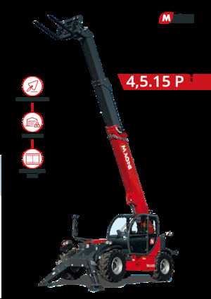 Telescoopladers MAGNI TH 4,5.15 P