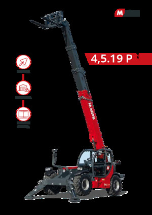 Telescoopladers MAGNI TH 4,5.19 P