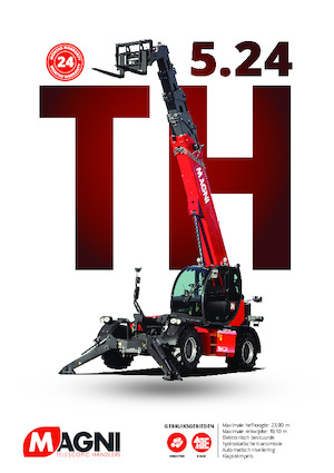 Telescoopladers MAGNI TH 5.24