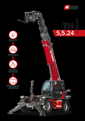 Telescoopladers MAGNI TH 5,5.24