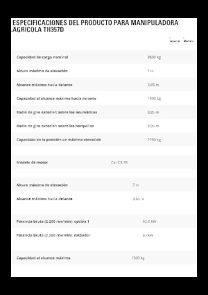 Telescoopladers Caterpillar TH357D