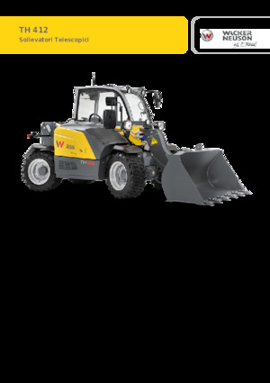 Telescoopladers Wacker Neuson TH412