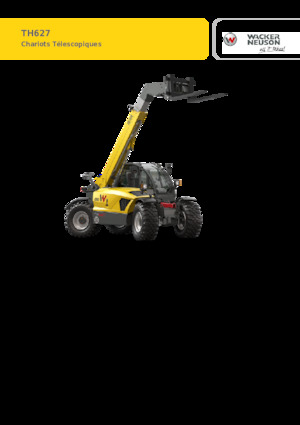 Telescoopladers Wacker Neuson TH627