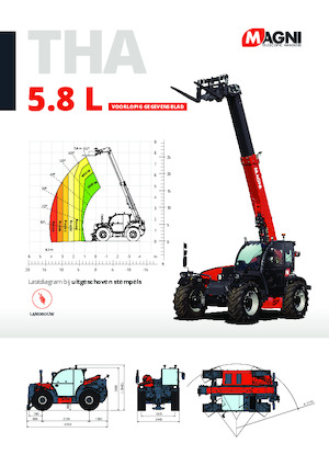 Telescoopladers MAGNI THA 5.8 L