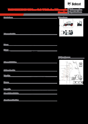 Telescoopladers Bobcat TL26.60 Low Cab 100 V