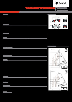Telescoopladers Bobcat TL35.70 100 V