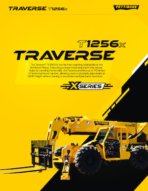 Telescoopladers Pettibone Traverse T1256X