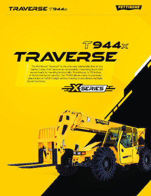 Telescoopladers Pettibone Traverse T944X