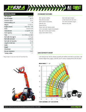 Telescoopladers Xtreme XR630-A