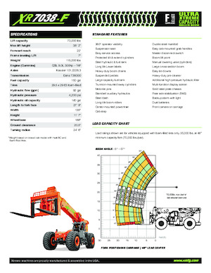 Telescoopladers Xtreme XR7038-F
