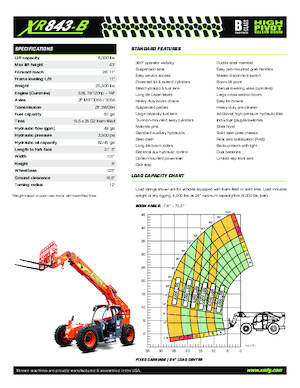 Telescoopladers Xtreme XR843-B