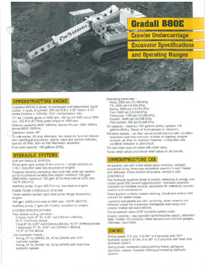 Telescopische graafmachines Gradall 880E