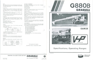 Telescopische graafmachines Gradall G880B