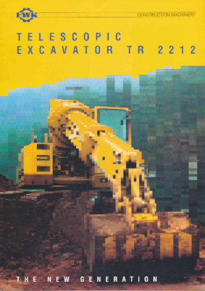 Telescopische graafmachines EWK TR 2212