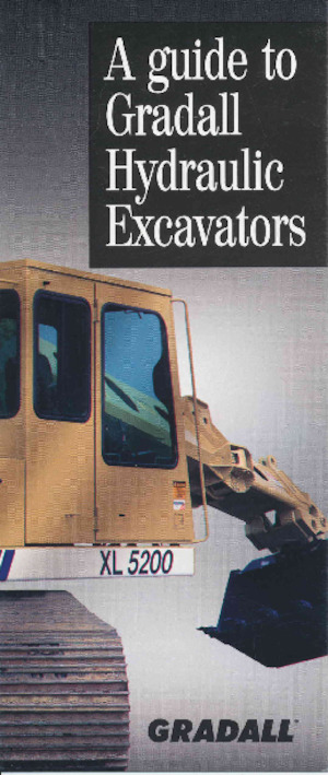 Telescopische graafmachines Gradall XL 5100