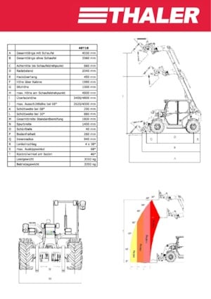 Telescoopladers Thaler 48 T 18