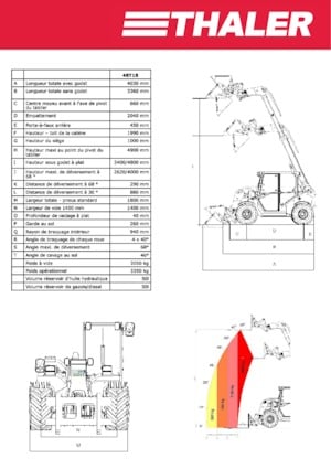 Telescoopladers Thaler 48 T 18