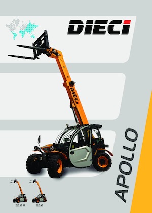 Telescoopladers Dieci Apollo 25.6 R