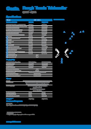 Telescoopladers Genie GTH4014