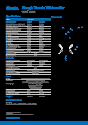 Telescoopladers Genie GTH4018
