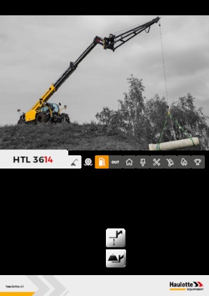 Telescoopladers Haulotte HTL3614