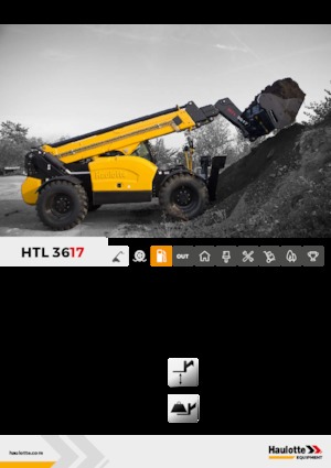 Telescoopladers Haulotte HTL3617