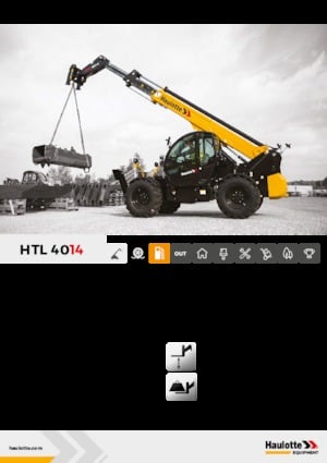Telescoopladers Haulotte HTL4014