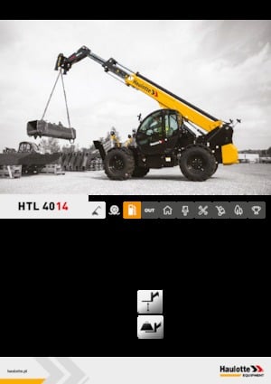 Telescoopladers Haulotte HTL4014