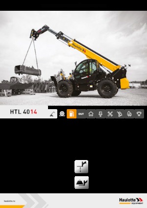 Telescoopladers Haulotte HTL4014