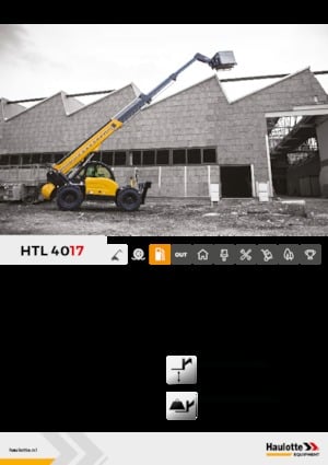 Telescoopladers Haulotte HTL4017