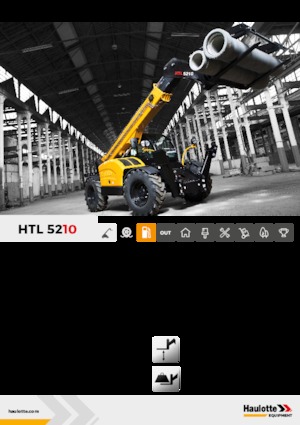 Telescoopladers Haulotte HTL5210