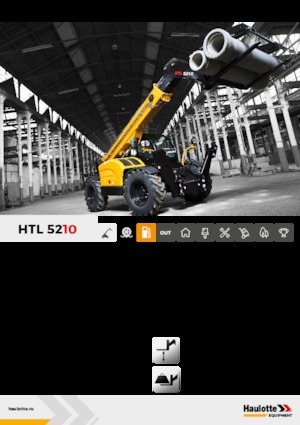Telescoopladers Haulotte HTL5210