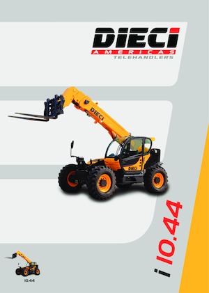 Telescoopladers Dieci I 10.44-O