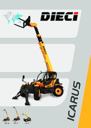 Telescoopladers Dieci Icarus 55.17
