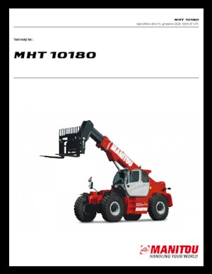 Telescoopladers Manitou MHT 10180