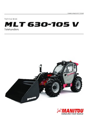 Telescoopladers Manitou MLT 625