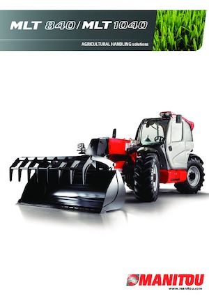 Telescoopladers Manitou MLT 840-115 PS