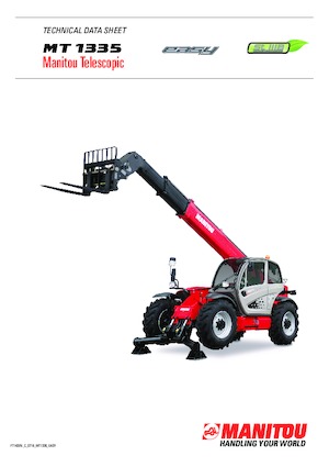 Telescoopladers Manitou MT 1335 H easy