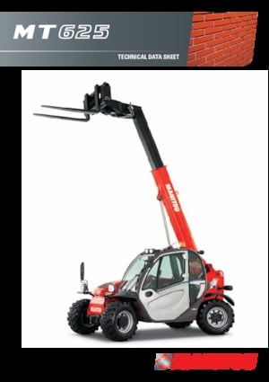 Telescoopladers Manitou MT 625 H