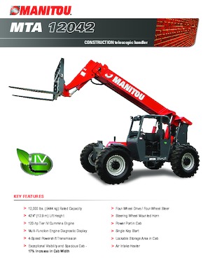Telescoopladers Manitou MTA 12042
