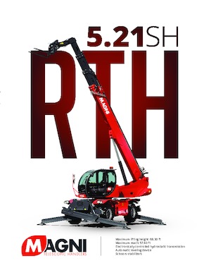 Draaiende verreiker MAGNI RTH 5.21 SH