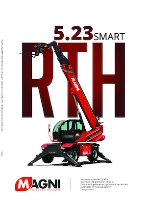 Draaiende verreiker MAGNI RTH 5.23 Smart