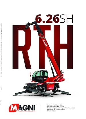 Draaiende verreiker MAGNI RTH 6.26 SH