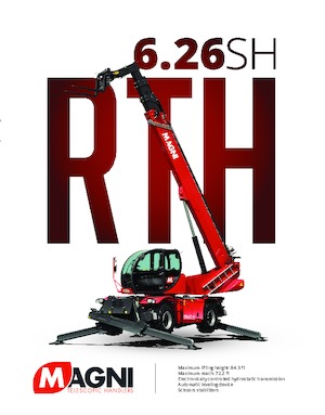 Draaiende verreiker MAGNI RTH 6.26 SH