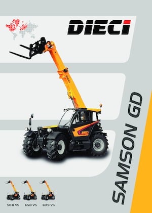 Telescoopladers Dieci Samson 65.8 VS EVO2
