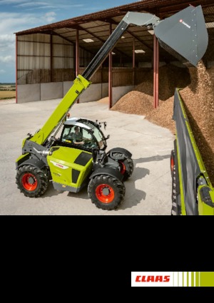 Telescoopladers Claas Scorpion 741 