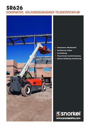 Telescoopladers Snorkel SR626 Classic 52