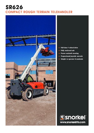 Telescoopladers Snorkel SR626 Classic 52