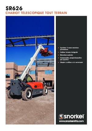 Telescoopladers Snorkel SR626 Classic 52
